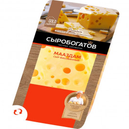 Сыр Маасдам  Сыробогатов КБ,180 гр